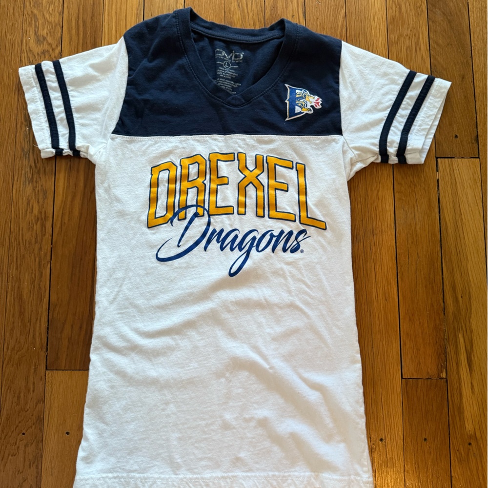 Dragons Kids Shirt - Navy and White